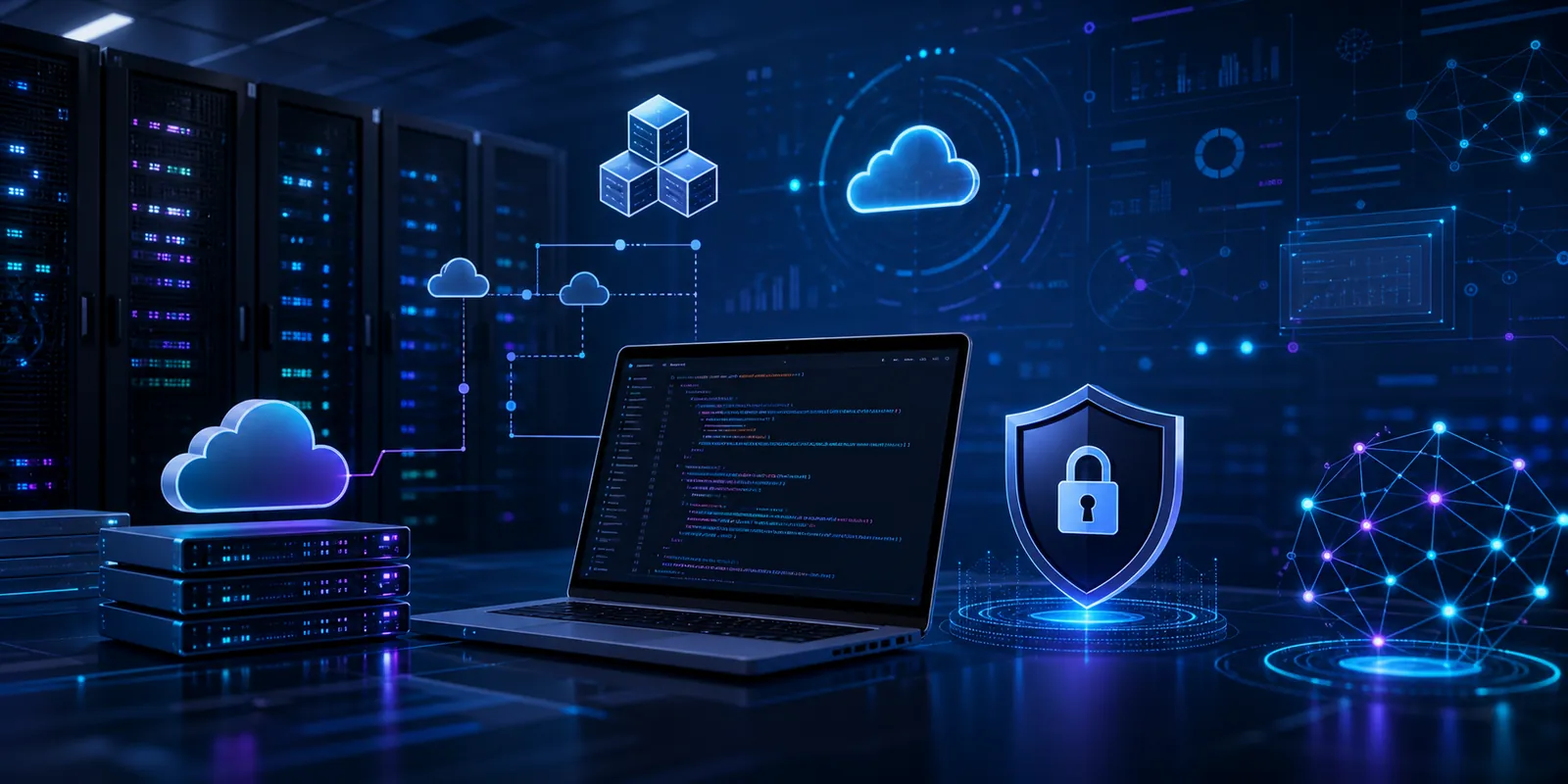 Managed IT services cybersecurity servers and software development