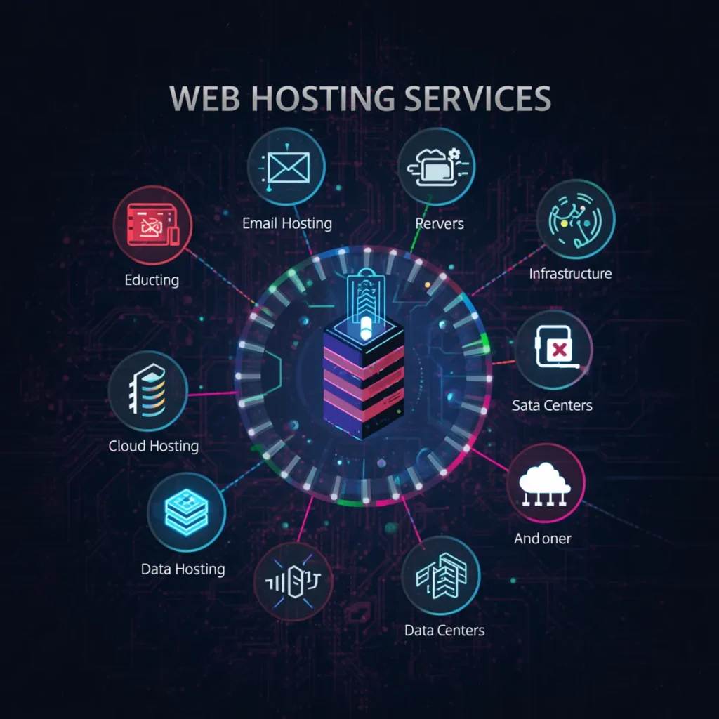 Business email and web hosting services in the UAE