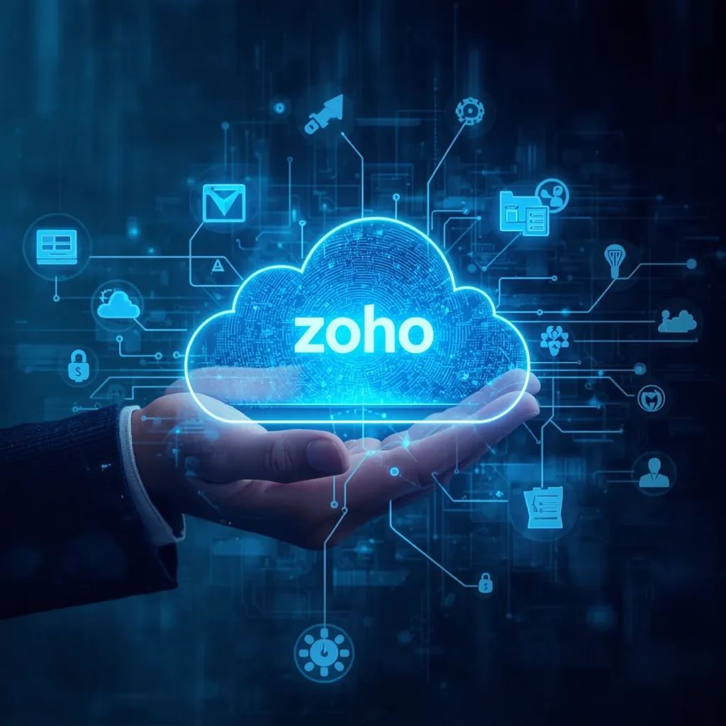 Zoho solutions including Zoho CRM, Zoho One and business automation