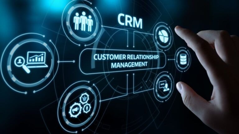 CRM software development and customer relationship management dashboard